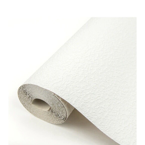3 -Scott Living Series Textured and Paintable Design Large Wallpaper Roll Vinyl - Picture 7 of 11